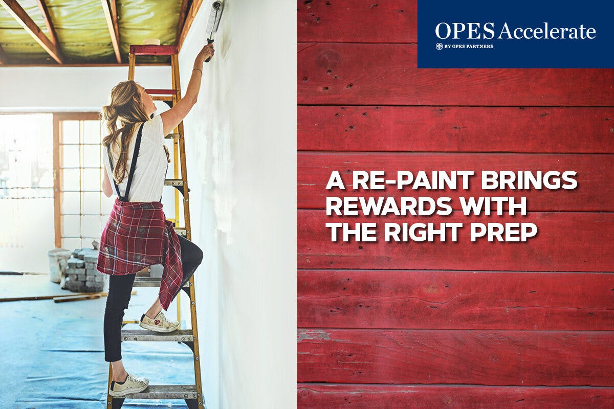 A Re-Paint Brings Rewards With The Right Prep